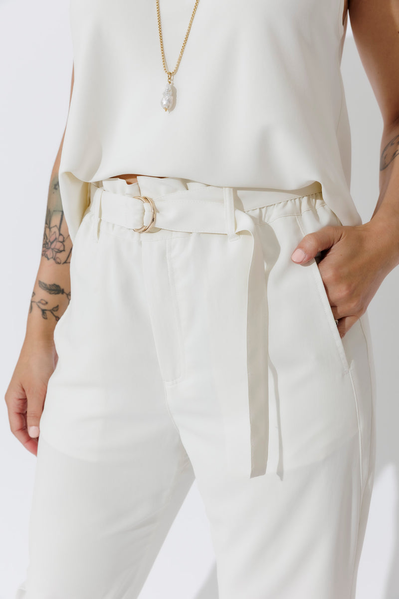 Vanilla Luxury Paperbag Pant