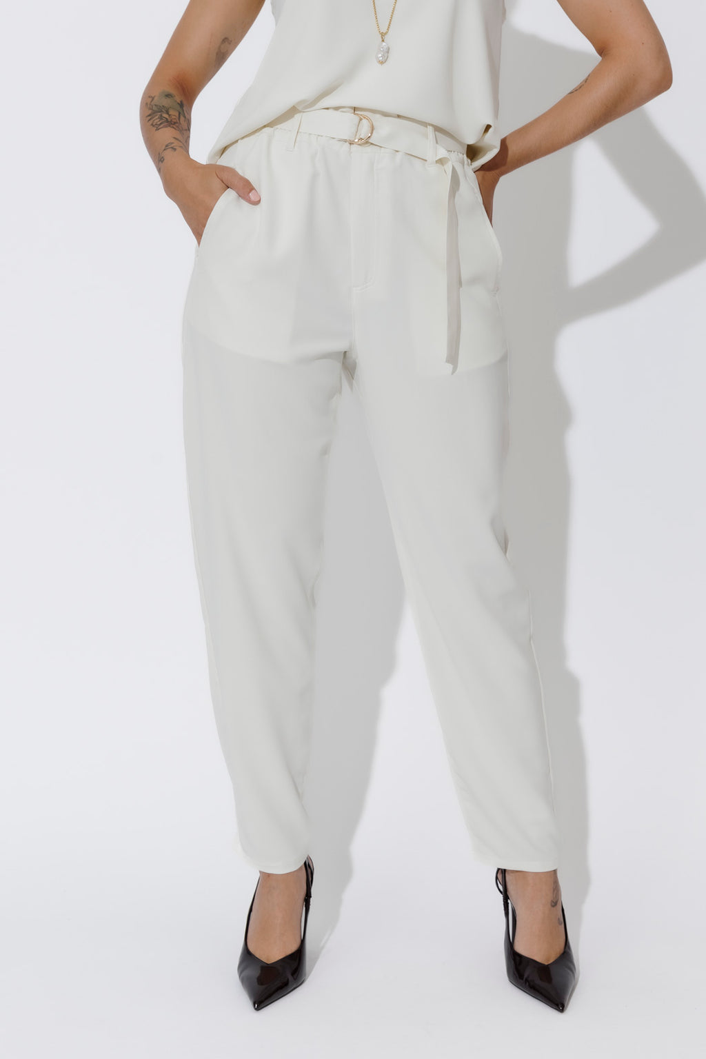 Vanilla Luxury Paperbag Pant