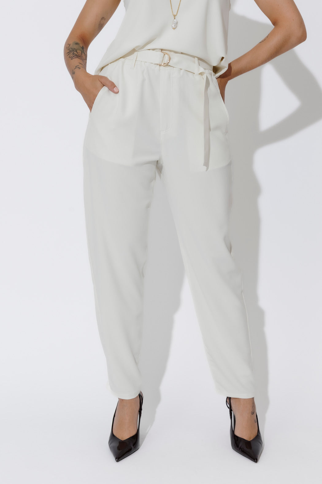 Vanilla Luxury Paperbag Pant