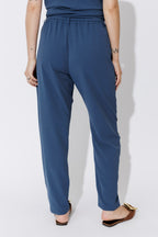 Teal Luxury Paperbag Pant