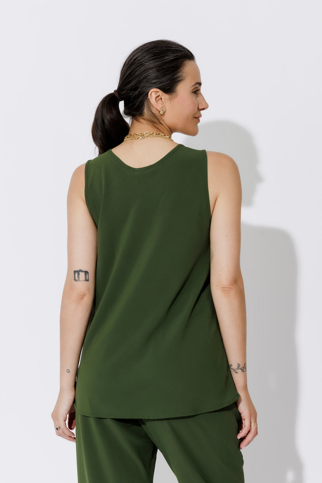 Forest Luxury Bias Cami