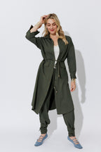 Khaki Cargo Overshirt