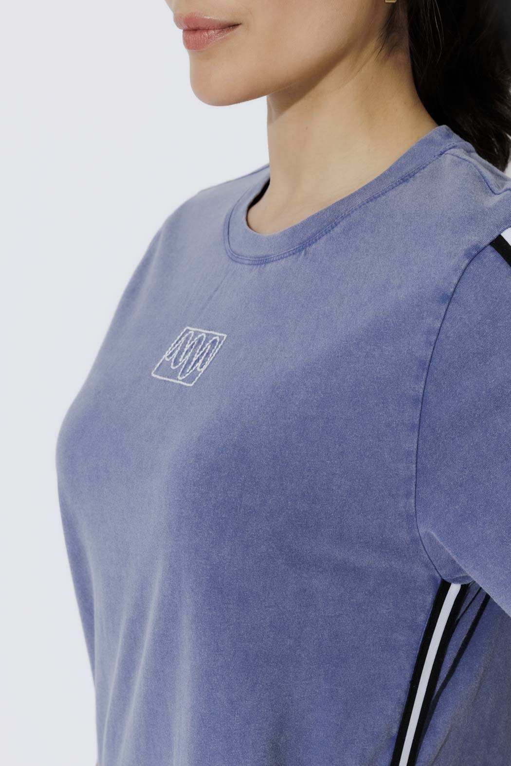 Indigo Washed Cotton Sport Dress