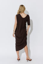 Soft Chocolate Tencel Lola Dress