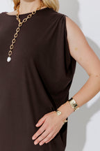 Soft Chocolate Tencel Lola Dress