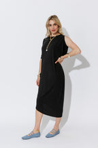 Black Tencel Lola Dress