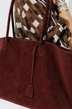 Burgundy Director Tote Bag
