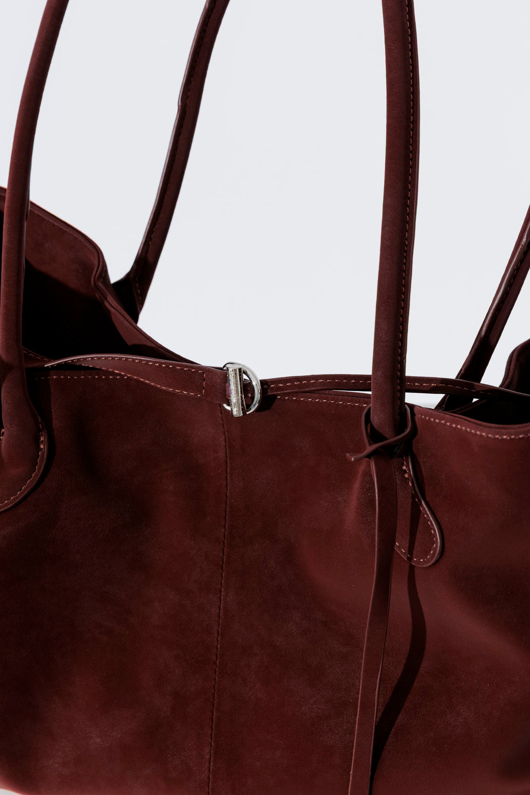 Burgundy Director Tote Bag