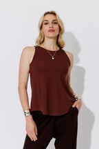 Brick Tencel Flippy Cami