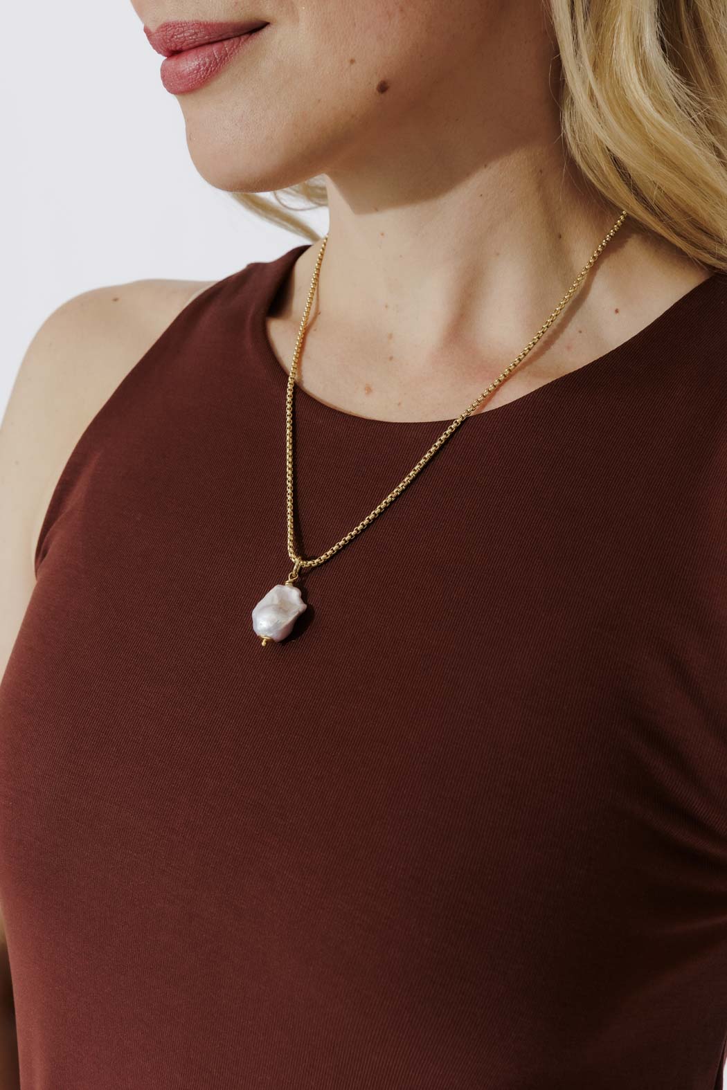 Brick Tencel Flippy Cami