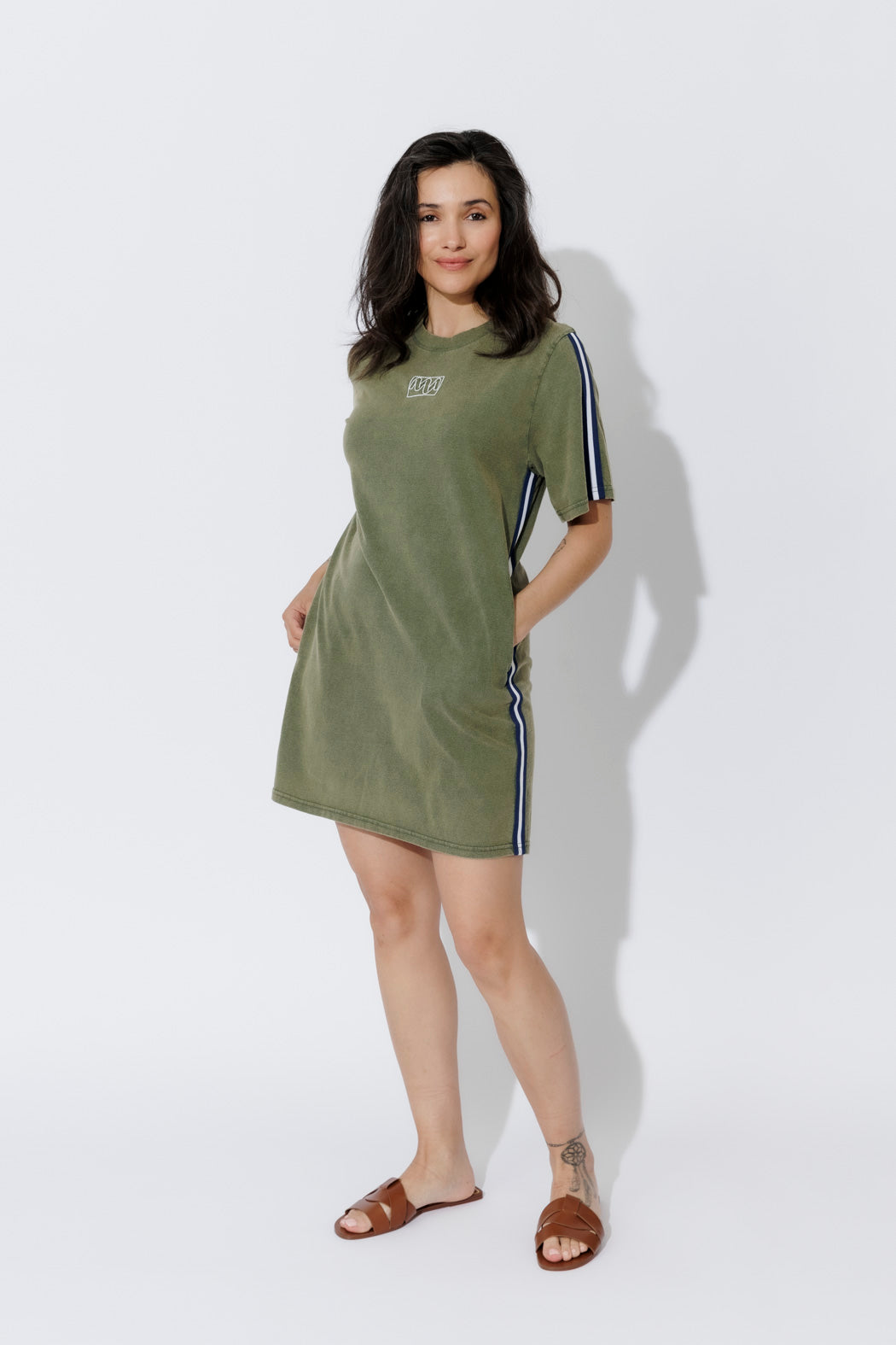 Forest Washed Mini Sport Dress
