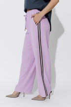 Lilac Euro Pintuck Sport Pant