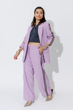 Lilac Euro Pintuck Sport Pant