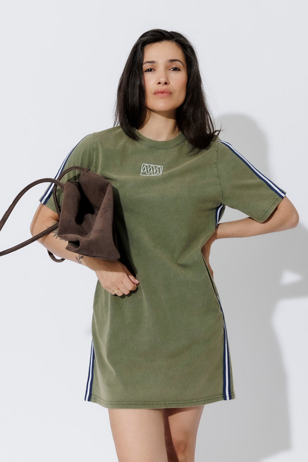 Forest Washed Mini Sport Dress