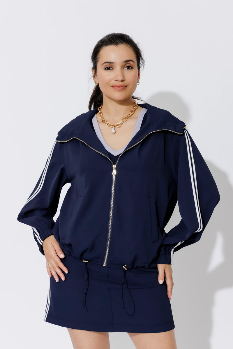 Navy Euro Sport Jacket