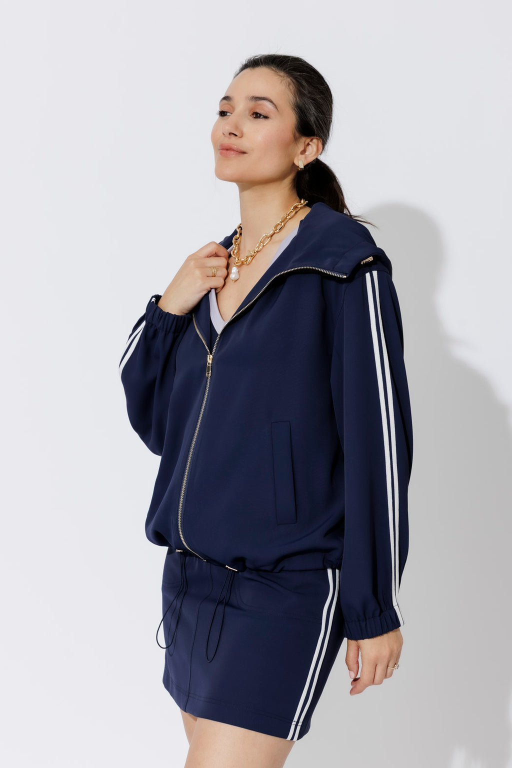 Navy Euro Sport Jacket