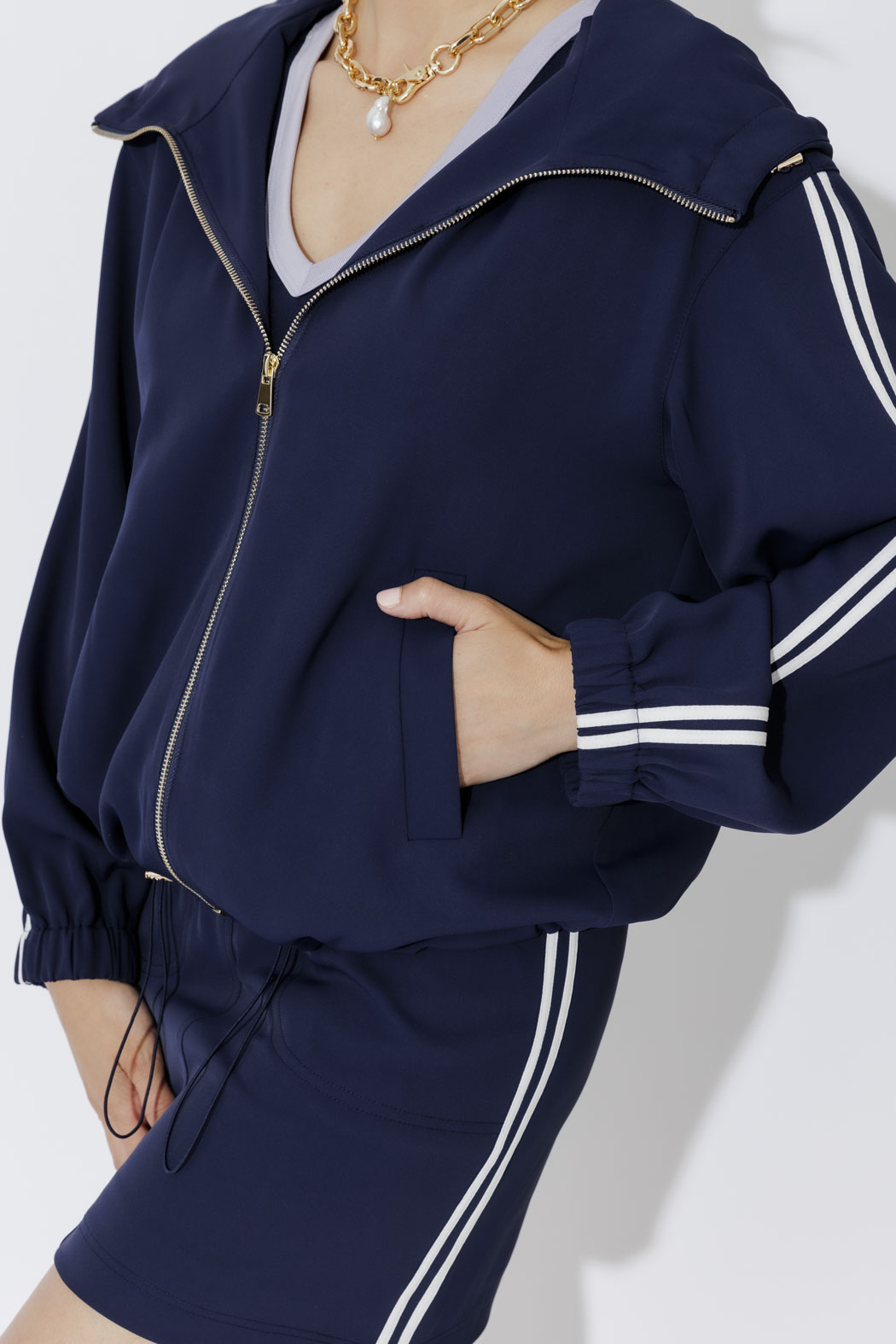 Navy Euro Sport Jacket