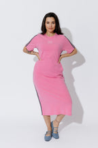 Pink Washed Cotton Sport Dress