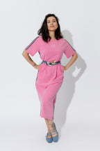 Pink Washed Cotton Sport Dress