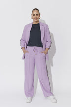 Lilac Euro Pintuck Sport Pant