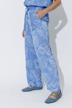 Blue Shells Drawstring Pant