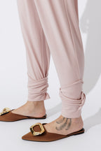Pink Tencel Tie Pant