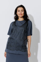 Navy Cotton Nautical T-Shirt