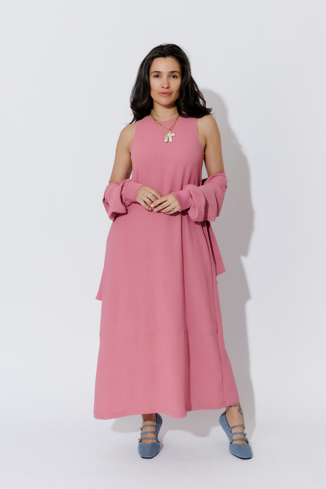 Rose A-Line Dress