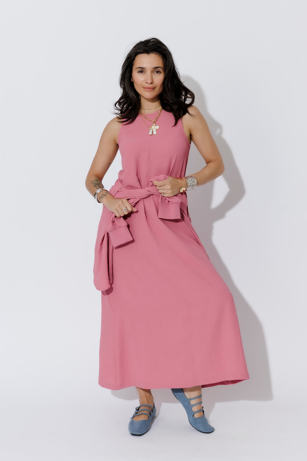 Rose A-Line Dress