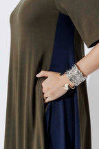 Khaki Tencel Bella Dress