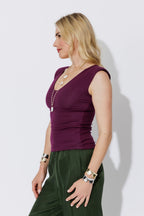 Magenta Tencel Lust Cami