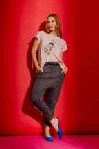 Blush Sequin Dancer T-Shirt