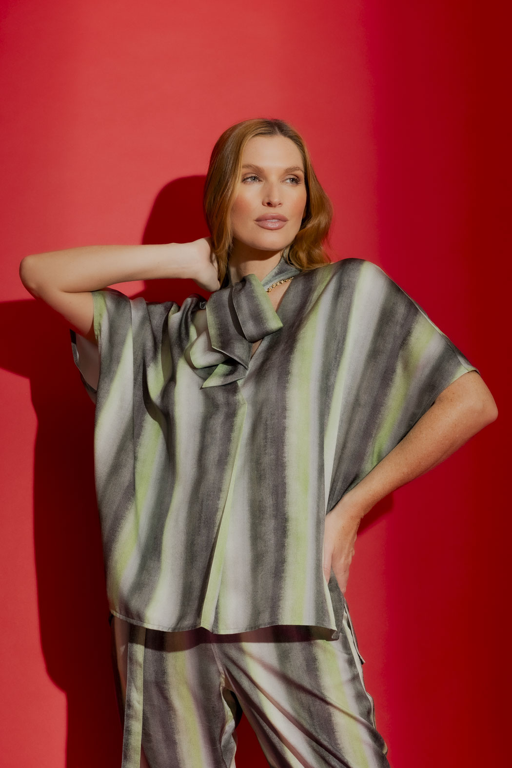 Green Bondi Tie Top