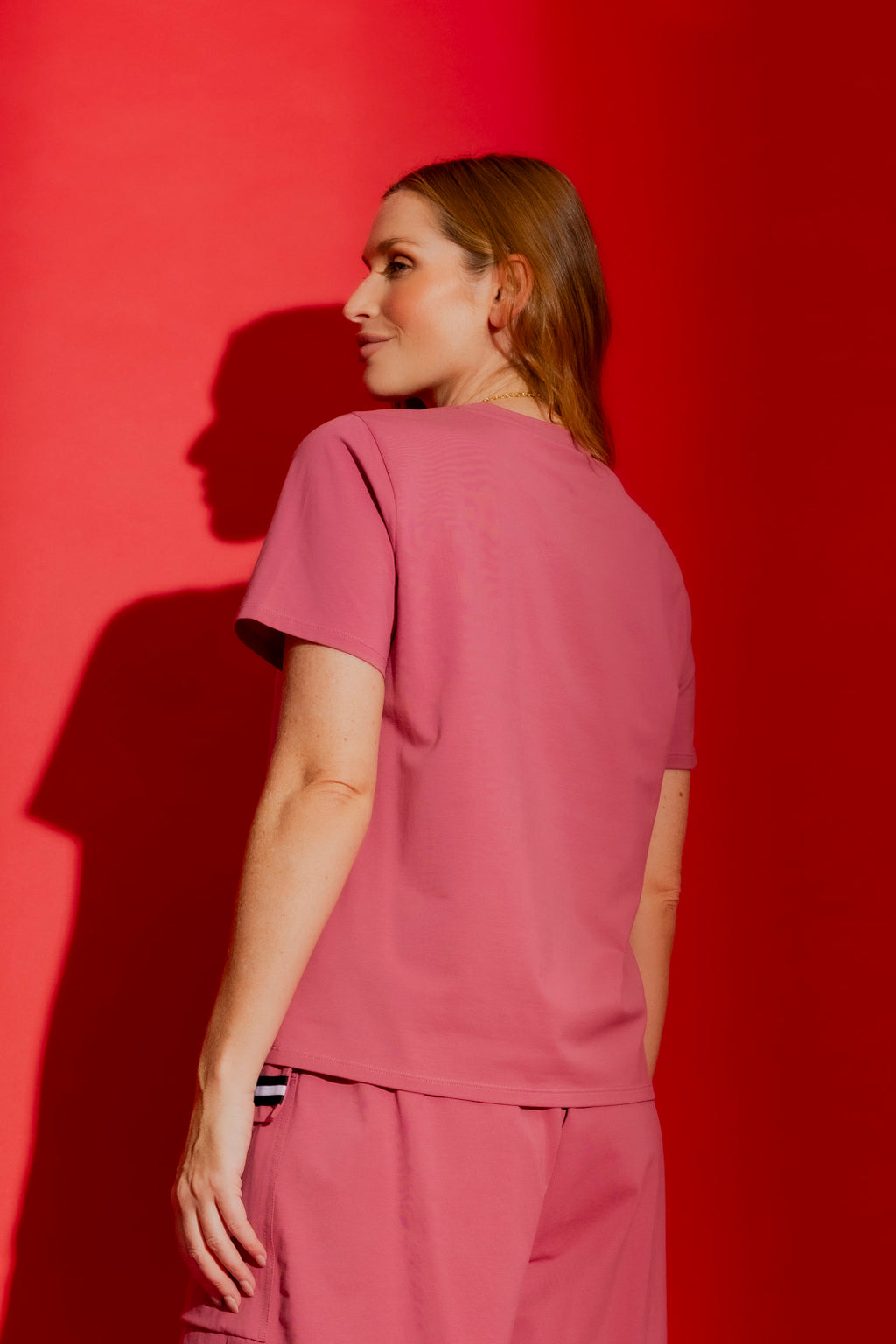 Rose Crew Neck T-Shirt