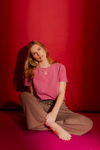 Rose Crew Neck T-Shirt