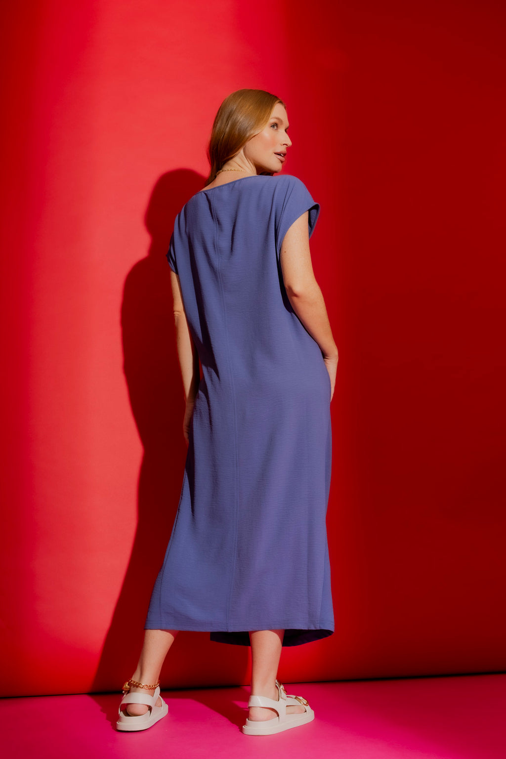Cornflower Harlow Dress