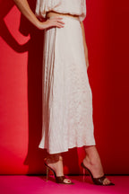 Ivory Wrap Skirt
