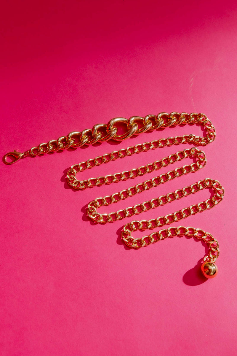 Gold Gradual Chain Belt