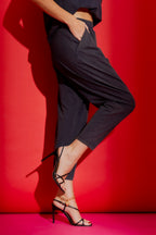 Washed Navy Wrap Pant Washed Navy