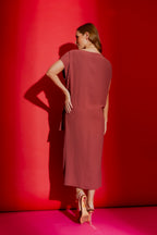 Dusty Rose Harlow Dress Dusty Rose