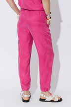 Pink Cupro Dart Pant