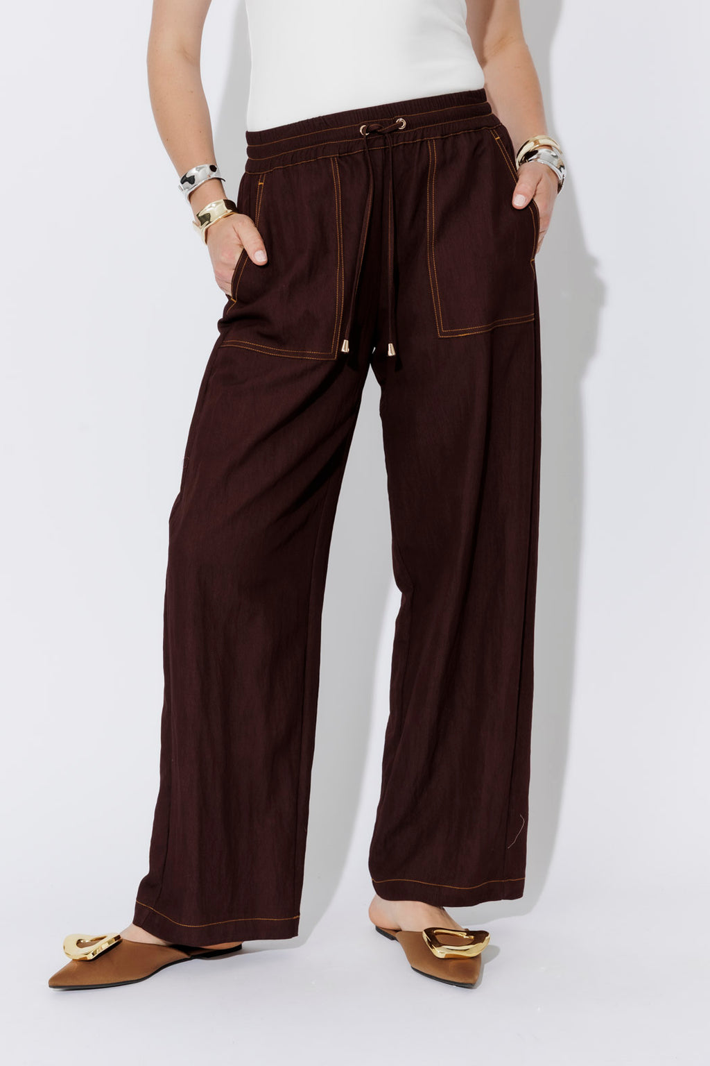 Mahogany Pocket Pant