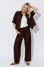 Mahogany Raglan Shirt