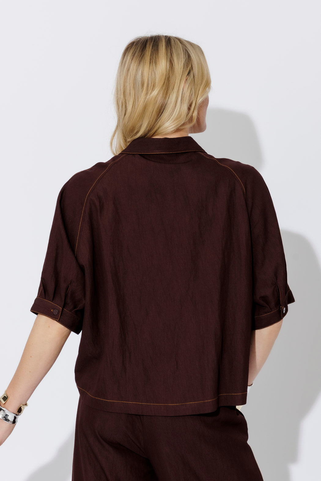 Mahogany Raglan Shirt