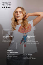 Wild Rose T-shirt White