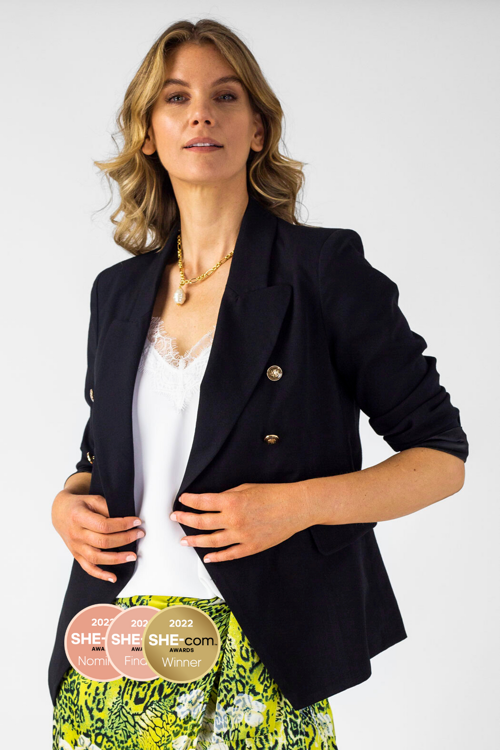 Black Sisca Blazer - Final Sale