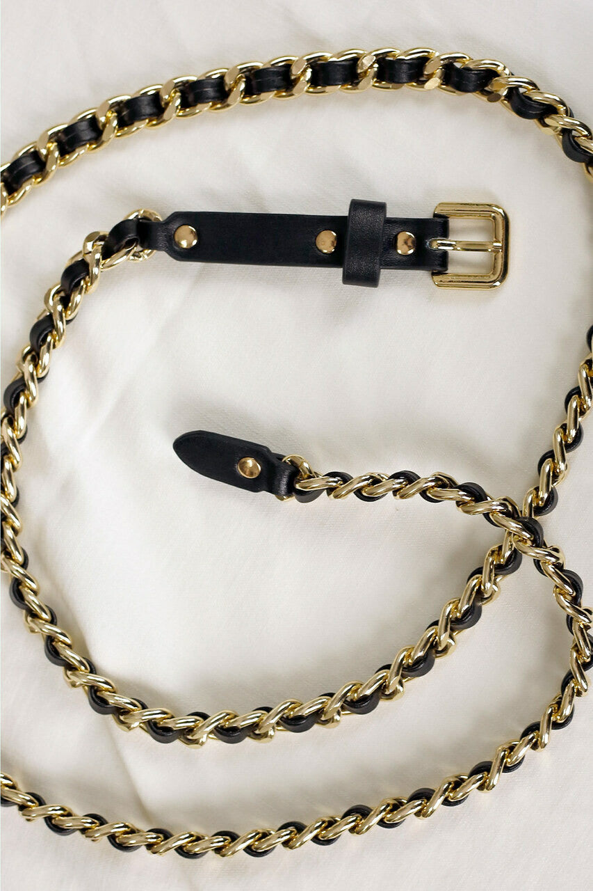 Black Chain Belt