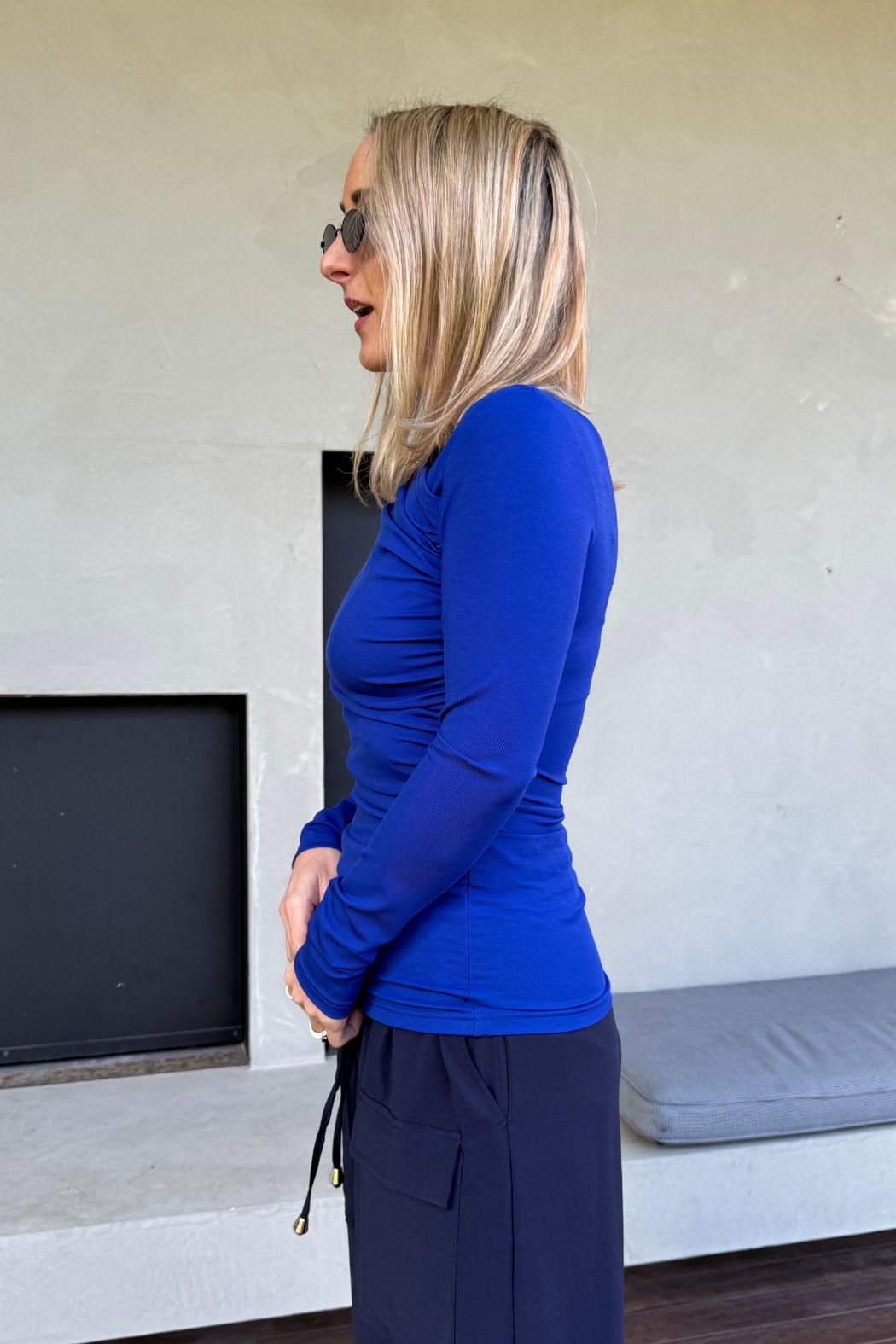 Cobalt Tencel Livvie Top