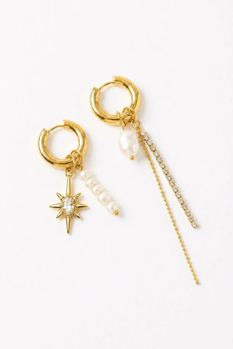 Gold Thriller Earrings