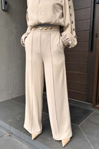 Beige Euro Stud Pant